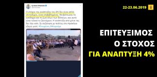 «Επιτεύξιμος ο στόχος για ανάπτυξη 4%», συνέχιζε να διαβεβαιώνει προεκλογικά ο Μητσοτάκης