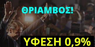 Νέος θρίαμβος της κυβέρνησης Μητσοτάκη: Ύφεση 0,9% στην προ καραντίνας εποχή!