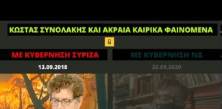 Ο Συνολάκης που θα εκκένωνε το Μάτι σε 57 λεπτά, σήμερα για τον Ιανό δηλώνει ότι ήταν «η κακή στιγμή»!