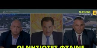 Αδ. Γεωργιάδης: Οι κάτοικοι φταίνε για όσα συμβαίνουν στη Μυτιλήνη!
