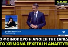 Ανάπτυξη μέσα στο χειμώνα του 2020, προέβλεπε ο Μητσοτάκης πριν από 6 μήνες