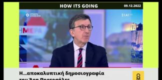 Ο κωλοτούμπας Πορτοσάλτε επιχειρεί να θυματοποιηθεί: Μήπως με παρακολουθούσαν επί κυβέρνησης ΣΥΡΙΖΑ;