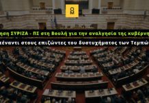 Ερώτηση ΣΥΡΙΖΑ – ΠΣ στη Βουλή για την αναλγησία της κυβέρνησης απέναντι στους επιζώντες του δυστυχήματος των Τεμπών