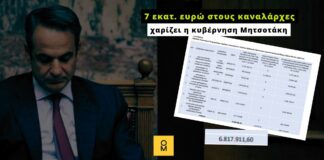 7 εκατ. ευρώ χαρίζει στους καναλάρχες ο Μητσοτάκης